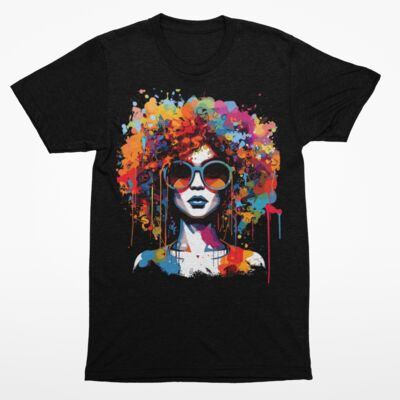 Juneteenth - Female Afro Color Thumbnail