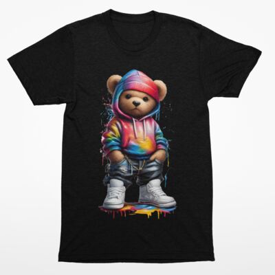Bear Rainbow Hoodie Thumbnail