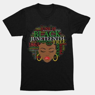 Word Afro Juneteenth Thumbnail