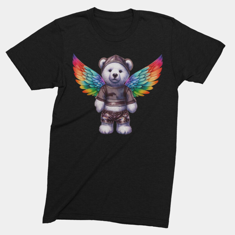 Polar Bear with Wings Thumbnail