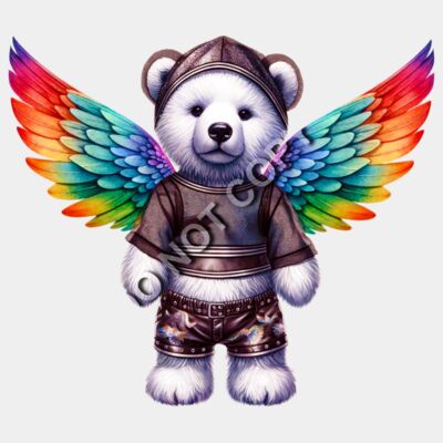 Bear   Polar with Wings Thumbnail