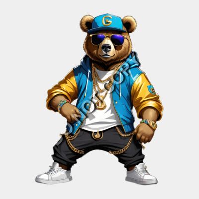 Bear   black Jeans Thumbnail