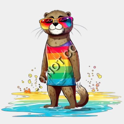 Pride   Otter with TankTop Thumbnail