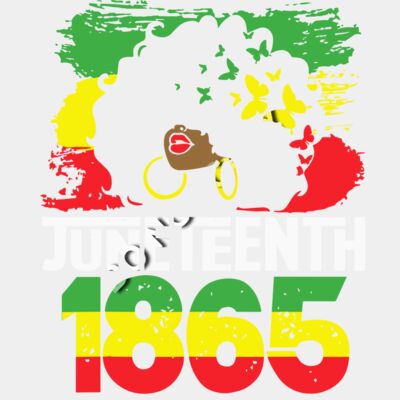 Juneteenth   Woman Afro Clear Thumbnail